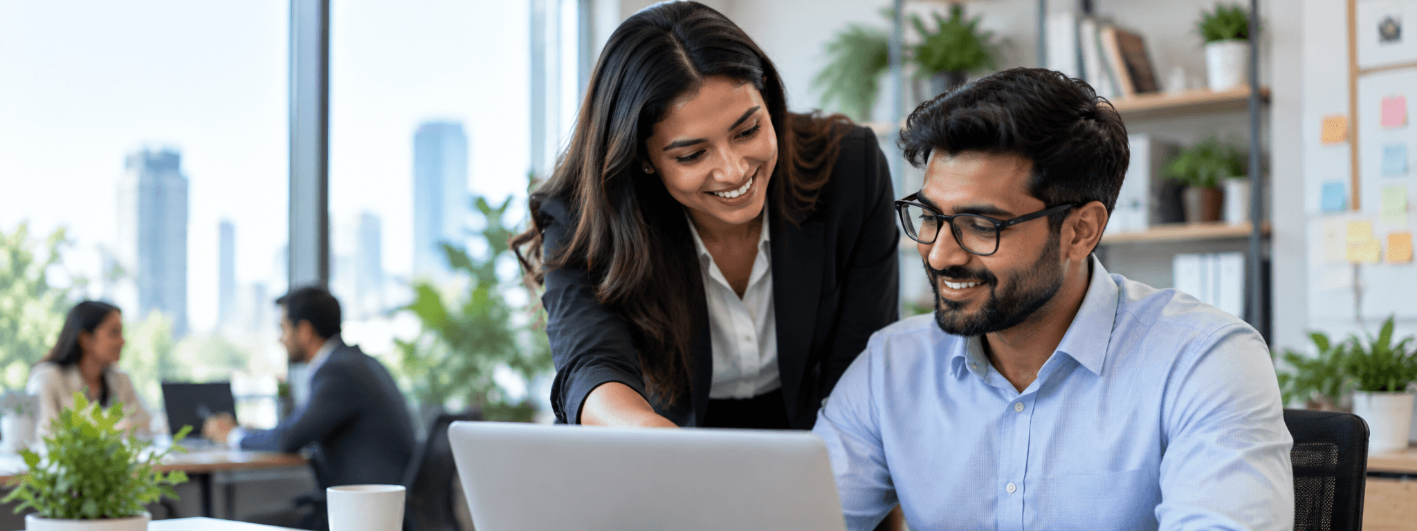 A recruitment consultant ready to help